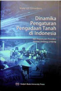 Image of Dinamika Pengaturan Pengadaan Tanah di Indonesia